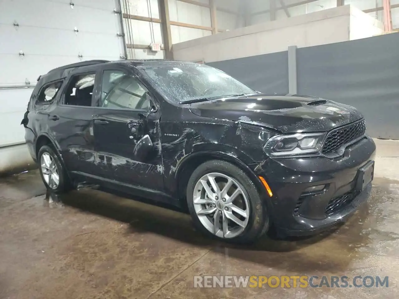 4 fotografías del automóvil dañado 1C4SDJCT0PC553734 DODGE DURANGO 2023