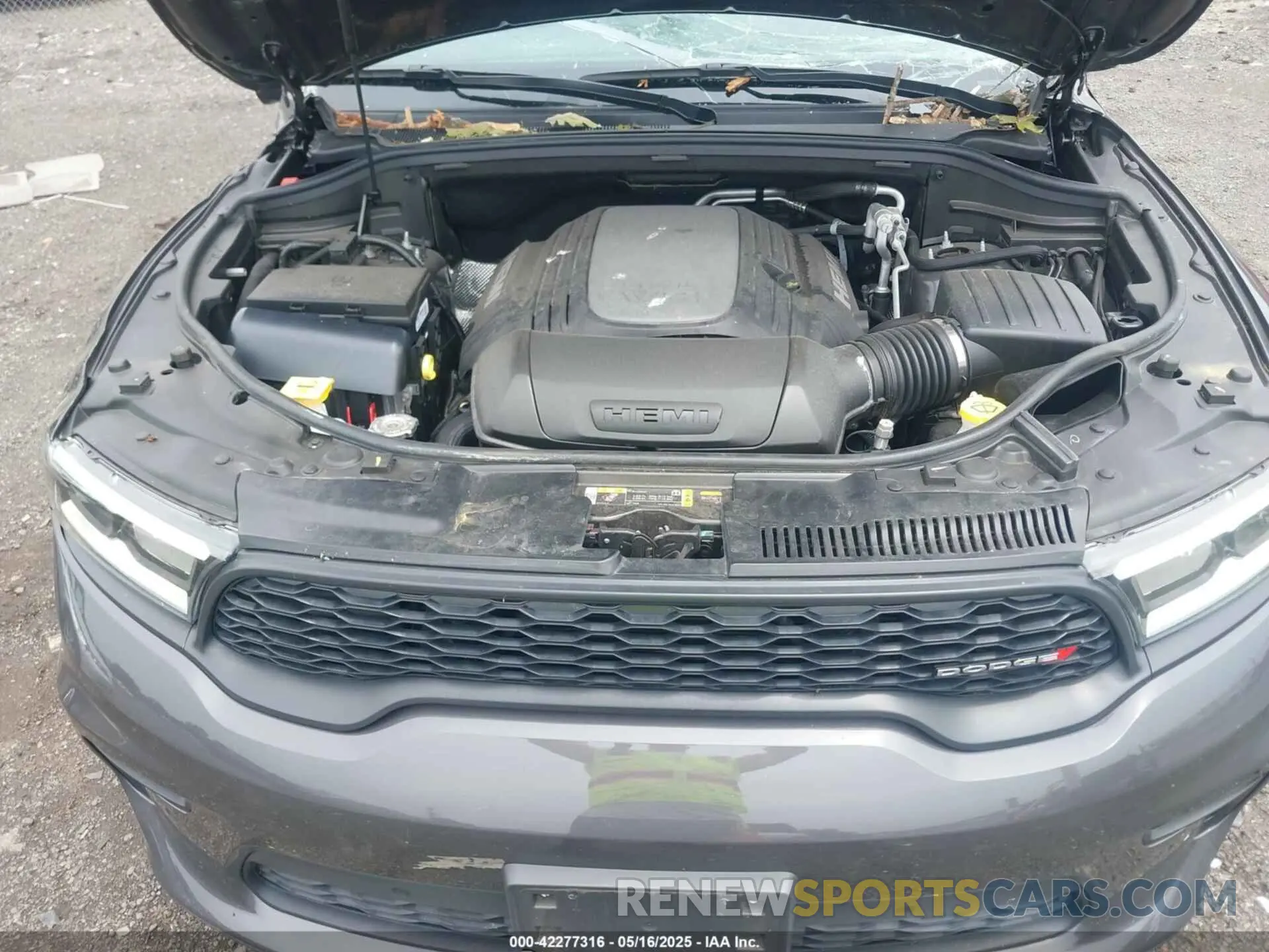 10 fotografías del automóvil dañado 1C4SDJCT0PC695209 DODGE DURANGO 2023