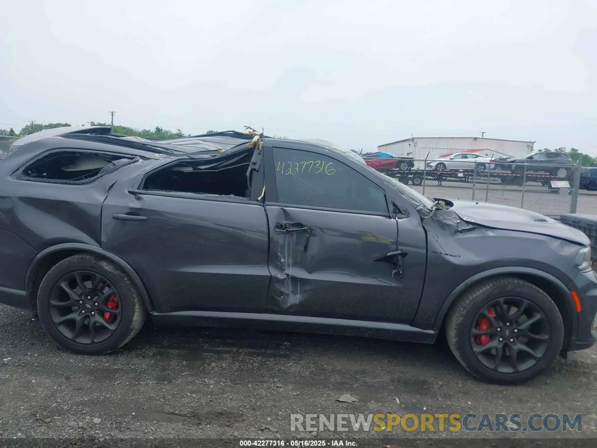 13 fotografías del automóvil dañado 1C4SDJCT0PC695209 DODGE DURANGO 2023