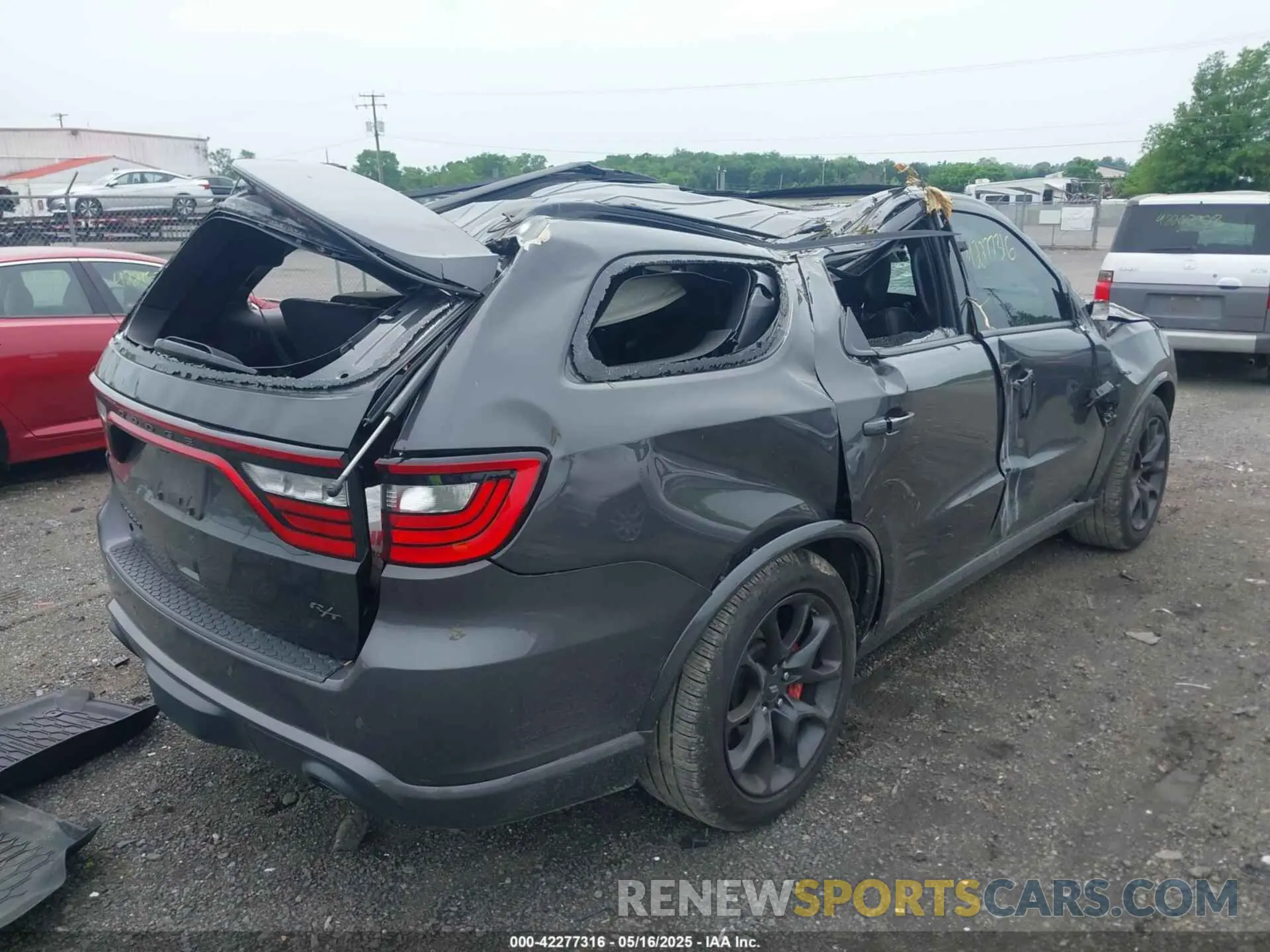 4 fotografías del automóvil dañado 1C4SDJCT0PC695209 DODGE DURANGO 2023