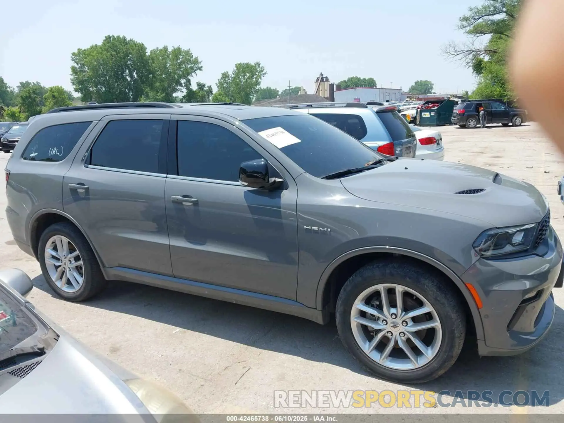 12 fotografías del automóvil dañado 1C4SDJCT1PC555850 DODGE DURANGO 2023