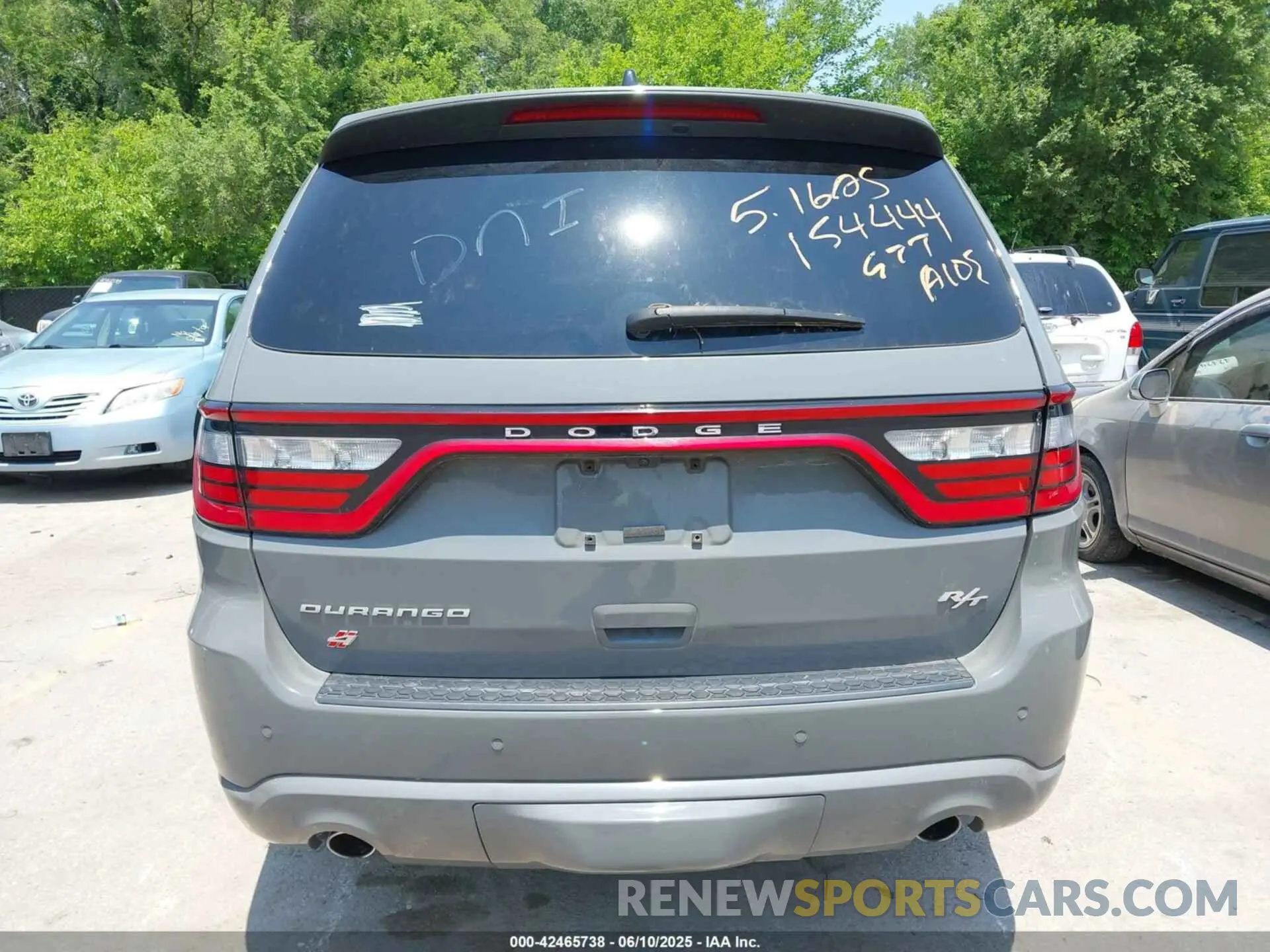 15 fotografías del automóvil dañado 1C4SDJCT1PC555850 DODGE DURANGO 2023