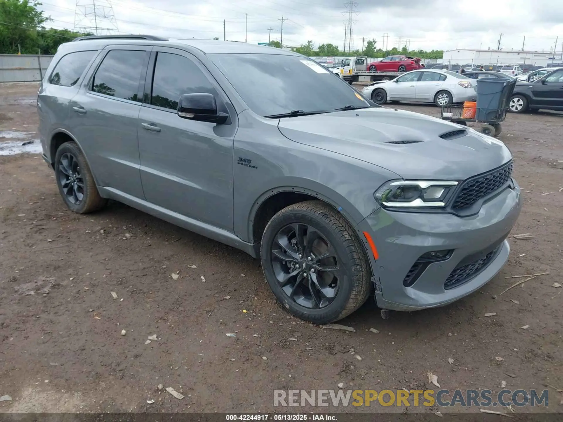 1 fotografías del automóvil dañado 1C4SDJCT1PC582028 DODGE DURANGO 2023