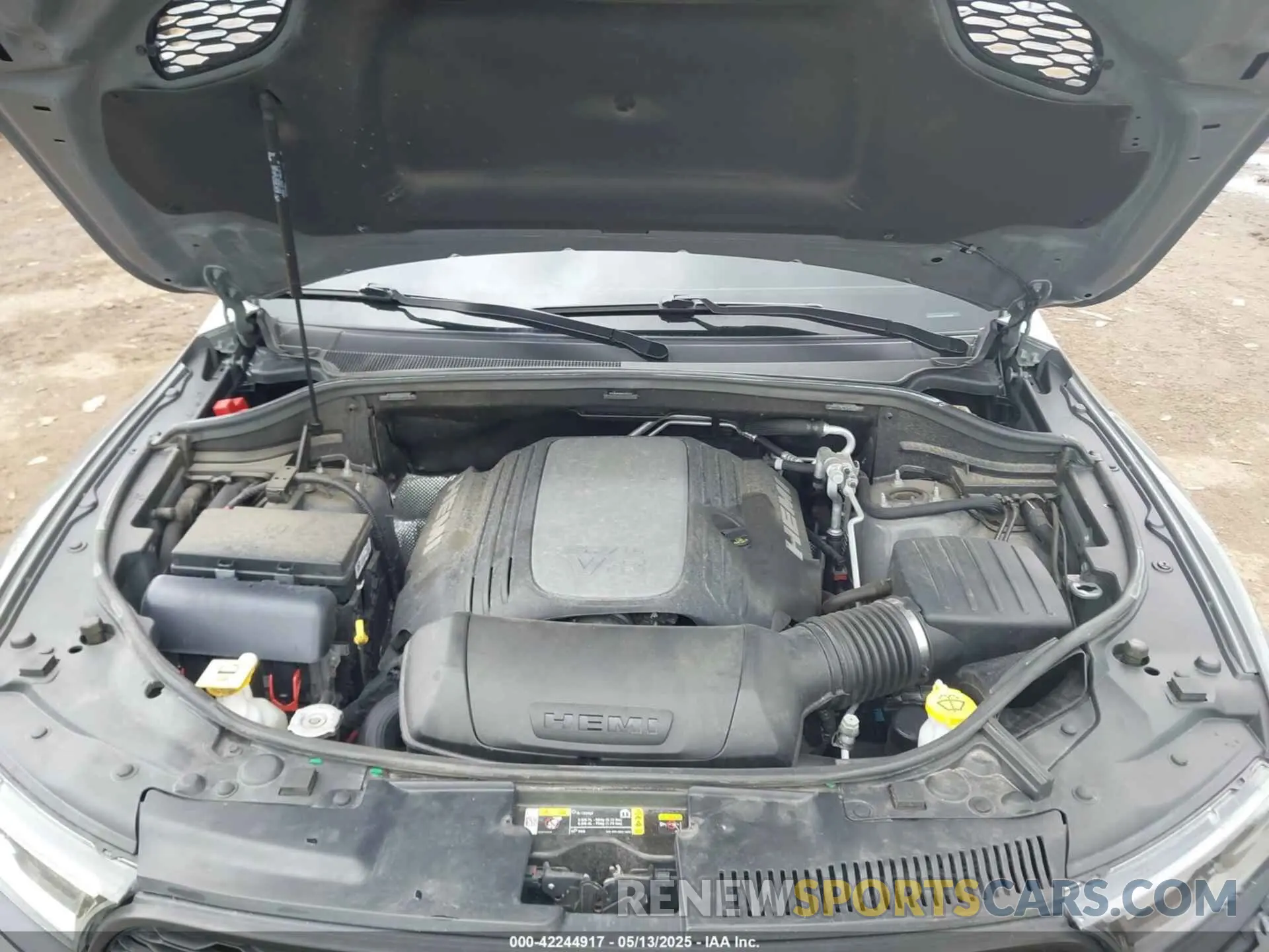 10 fotografías del automóvil dañado 1C4SDJCT1PC582028 DODGE DURANGO 2023