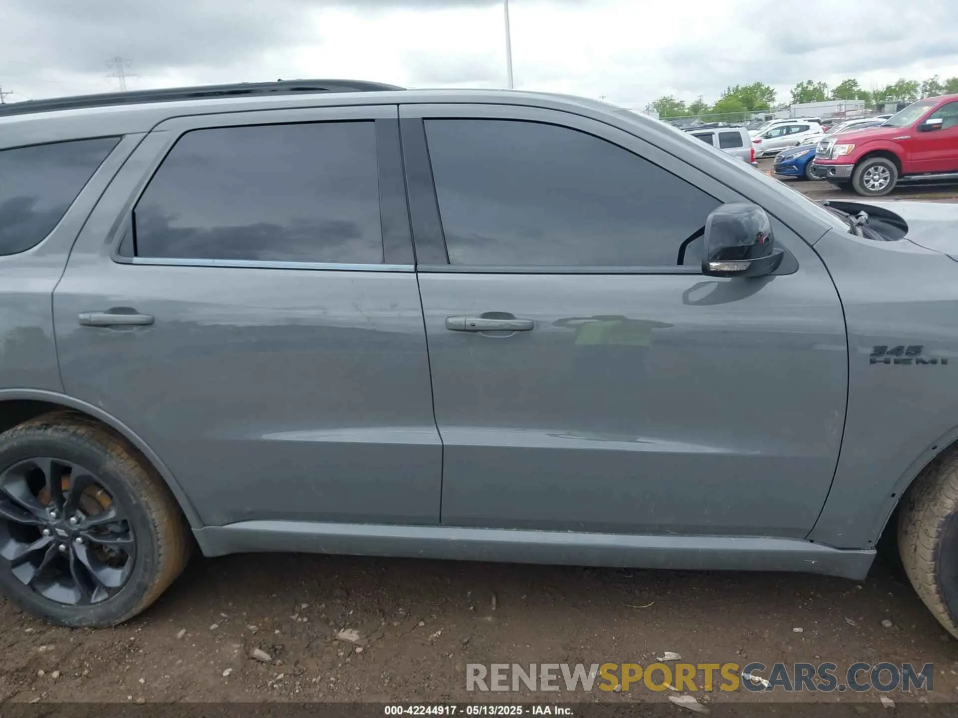 14 fotografías del automóvil dañado 1C4SDJCT1PC582028 DODGE DURANGO 2023