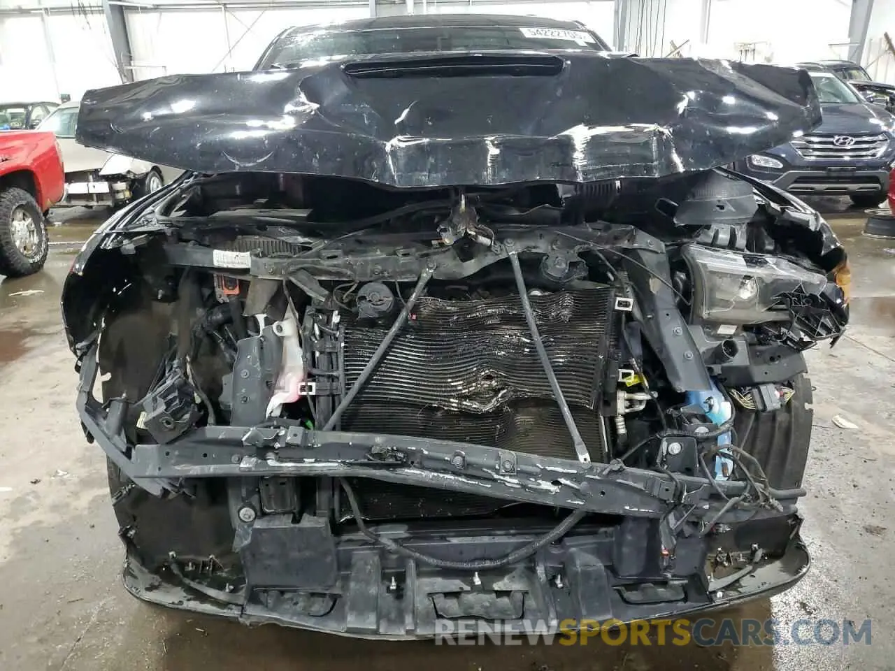 5 fotografías del automóvil dañado 1C4SDJCT2PC555842 DODGE DURANGO 2023
