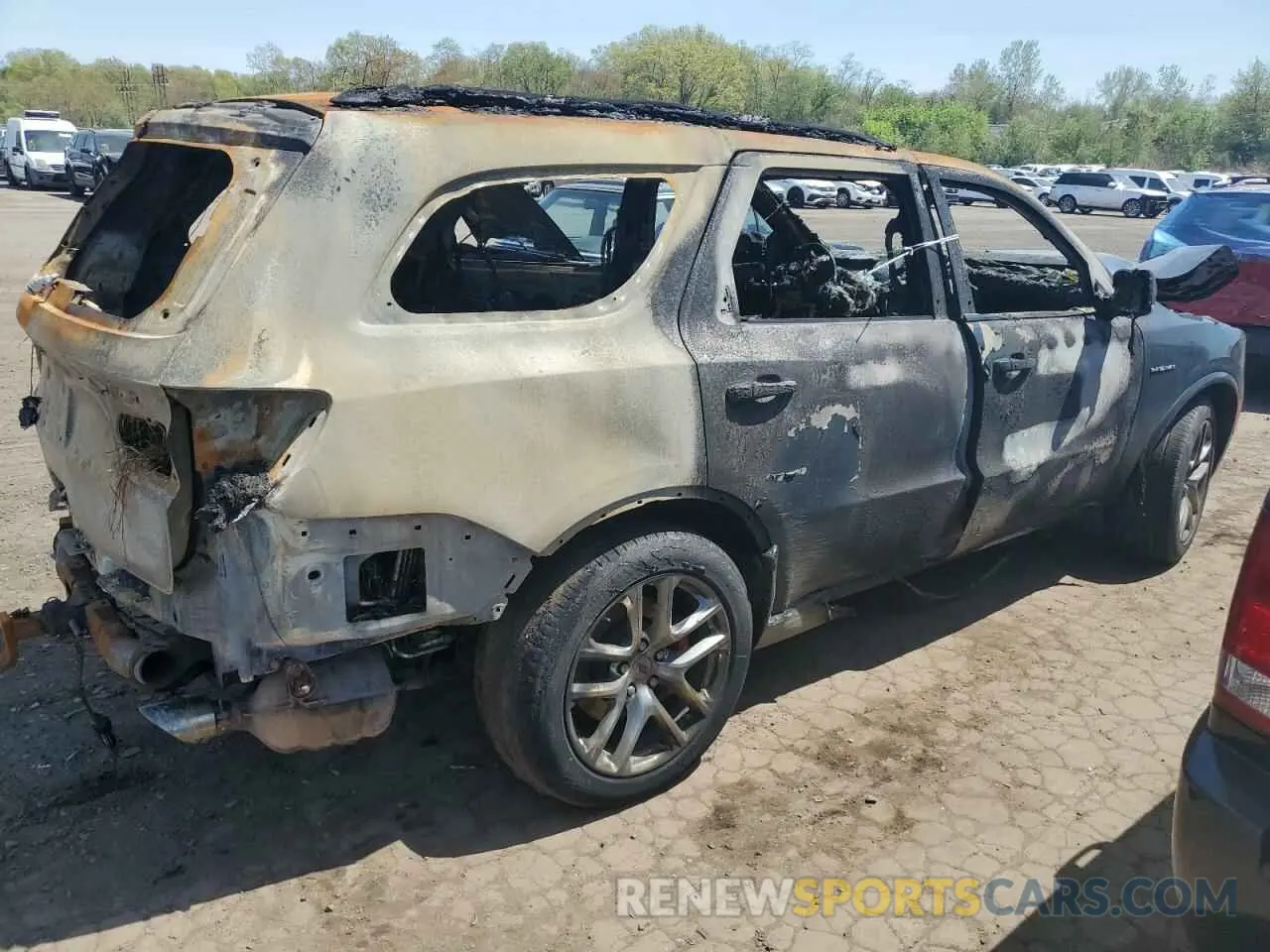 3 fotografías del automóvil dañado 1C4SDJCT3PC629656 DODGE DURANGO 2023