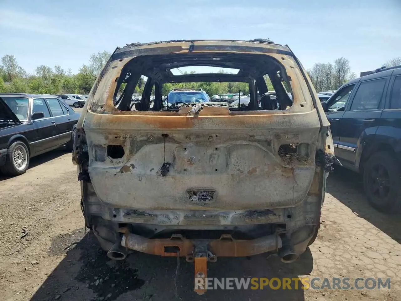 6 fotografías del automóvil dañado 1C4SDJCT3PC629656 DODGE DURANGO 2023