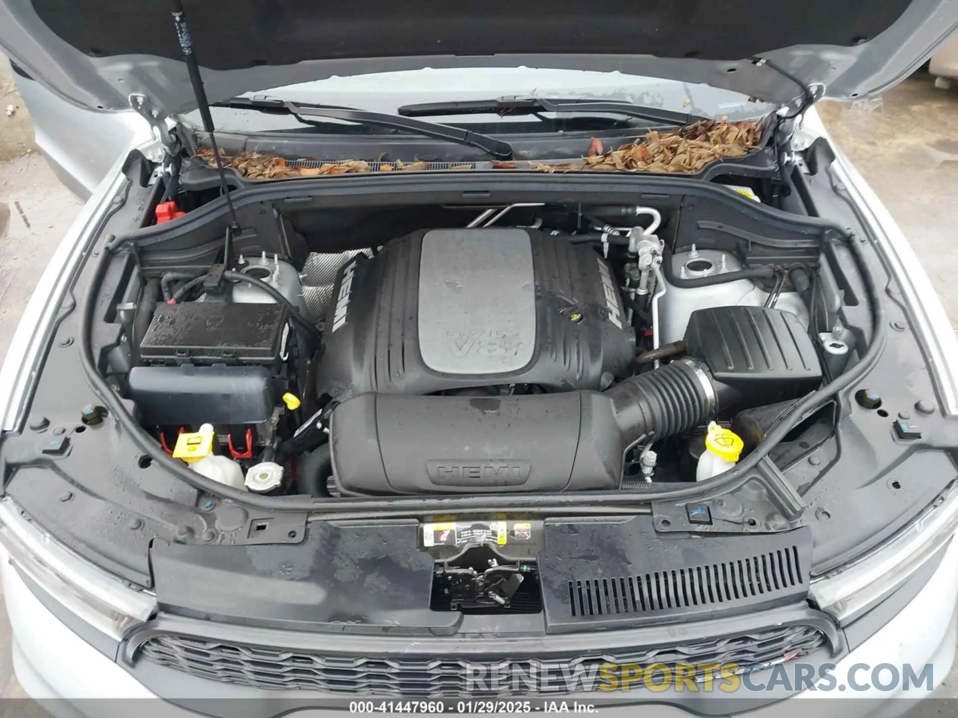 10 fotografías del automóvil dañado 1C4SDJCT3PC677402 DODGE DURANGO 2023