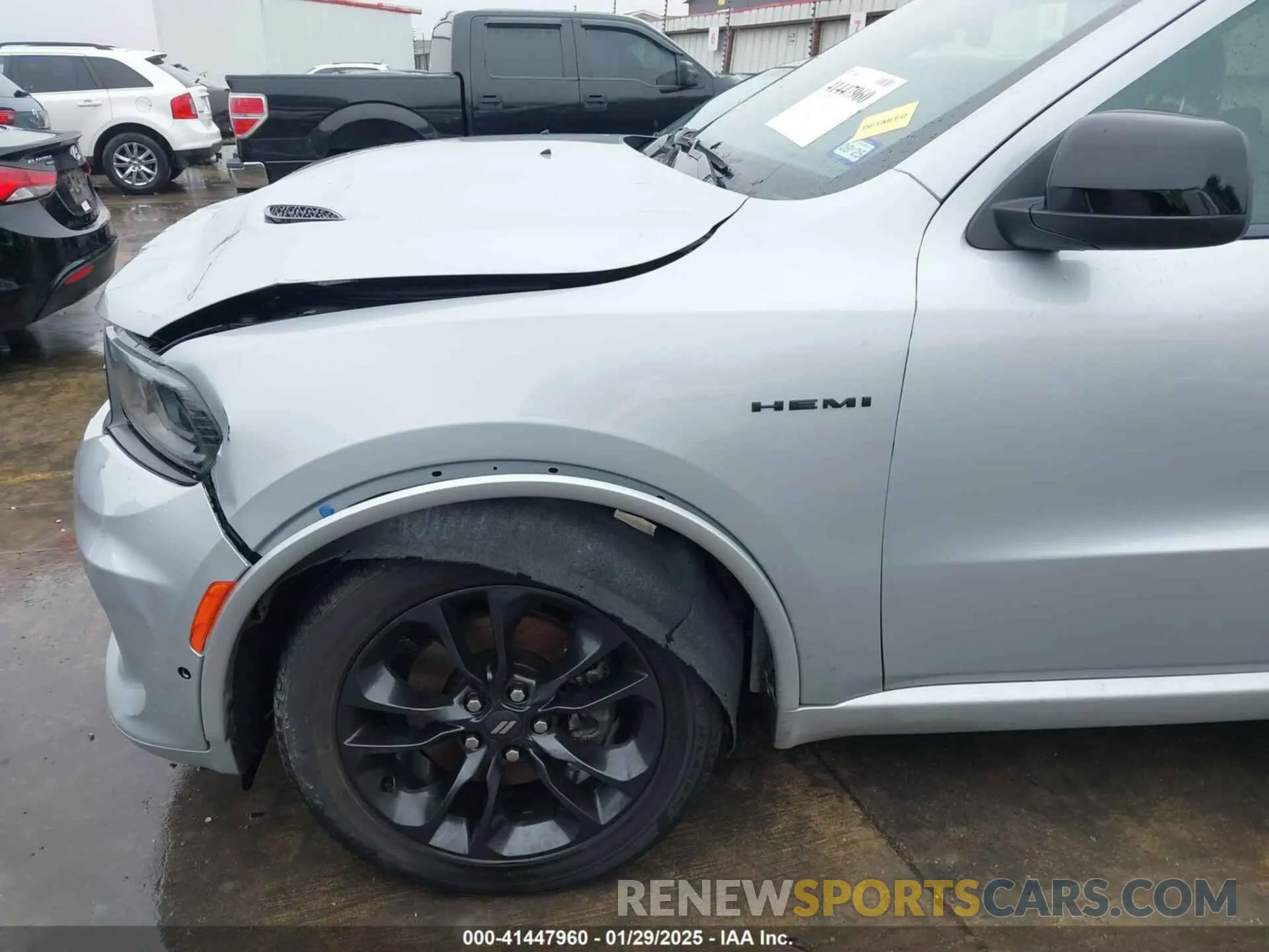 18 fotografías del automóvil dañado 1C4SDJCT3PC677402 DODGE DURANGO 2023