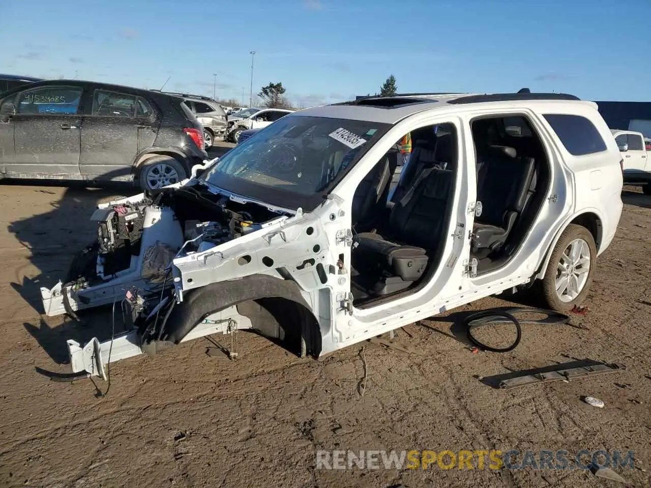 1 fotografías del automóvil dañado 1C4SDJCT5PC638584 DODGE DURANGO 2023