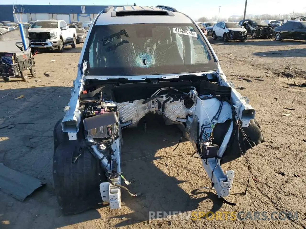 5 fotografías del automóvil dañado 1C4SDJCT5PC638584 DODGE DURANGO 2023