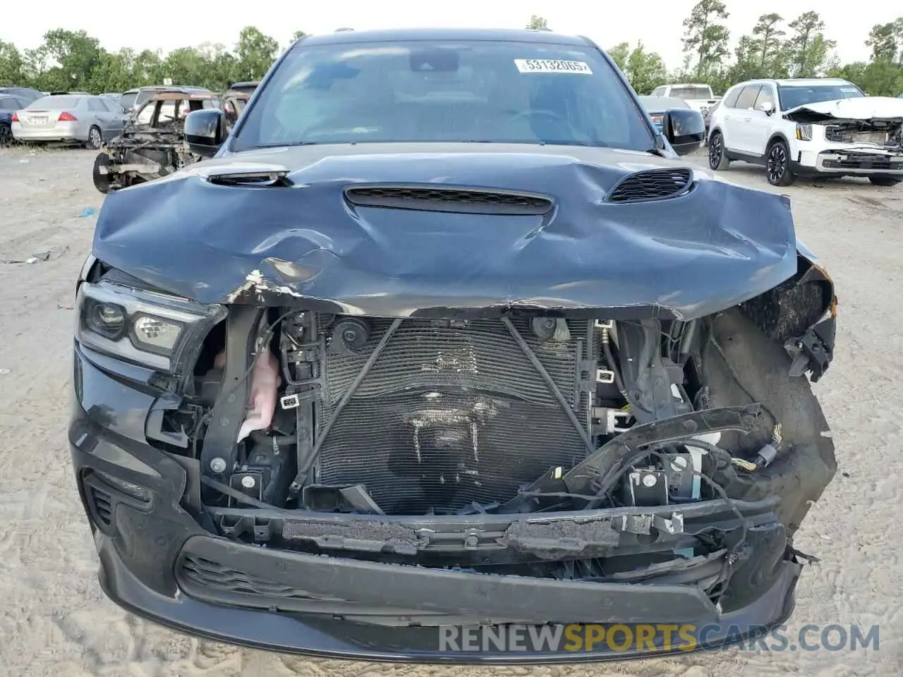 5 fotografías del automóvil dañado 1C4SDJCT5PC695772 DODGE DURANGO 2023