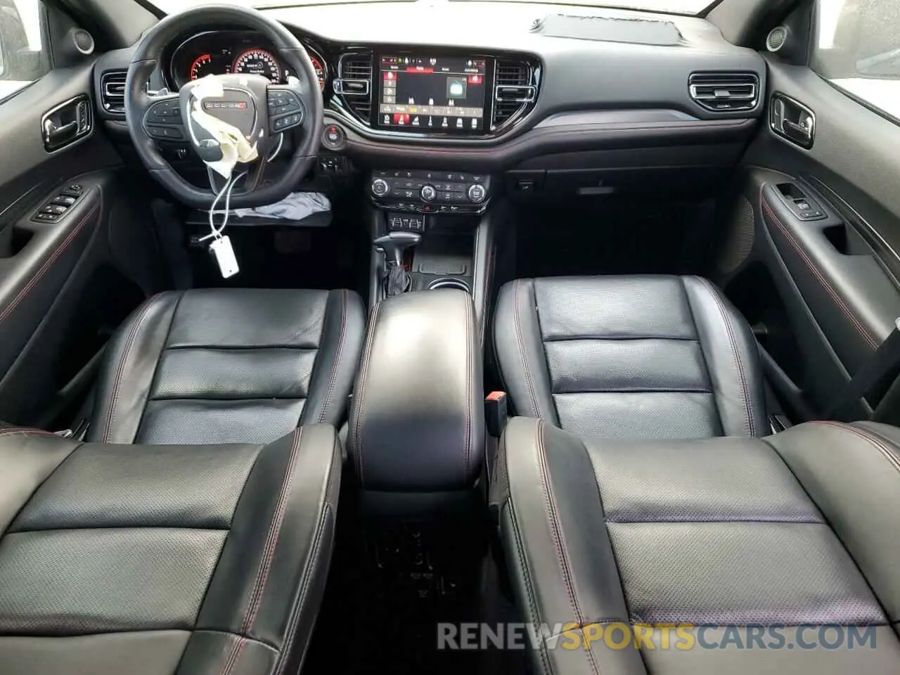 8 fotografías del automóvil dañado 1C4SDJCT5PC695772 DODGE DURANGO 2023