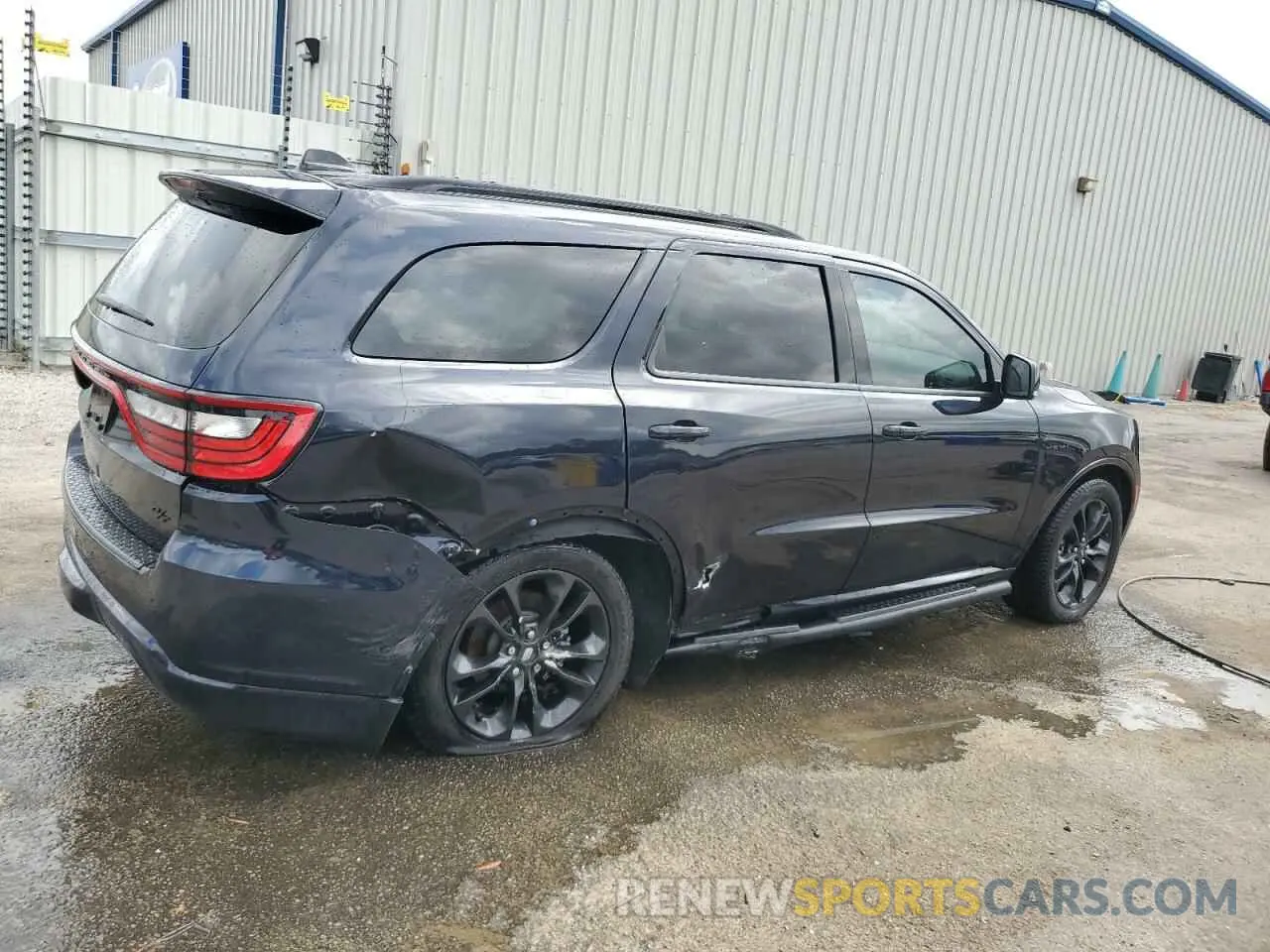 3 fotografías del automóvil dañado 1C4SDJCT6PC695571 DODGE DURANGO 2023