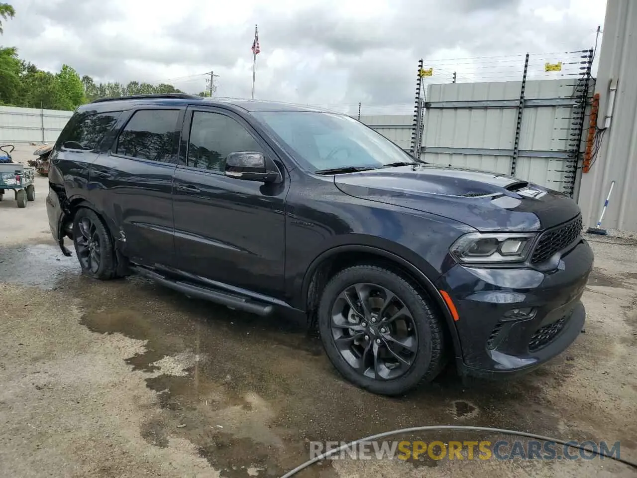 4 fotografías del automóvil dañado 1C4SDJCT6PC695571 DODGE DURANGO 2023