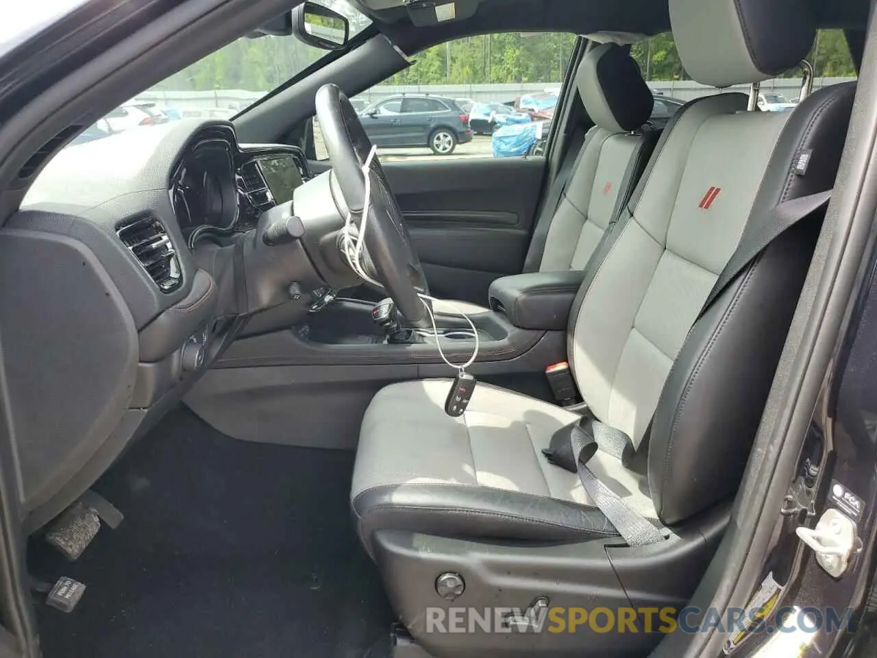 7 fotografías del automóvil dañado 1C4SDJCT6PC695571 DODGE DURANGO 2023