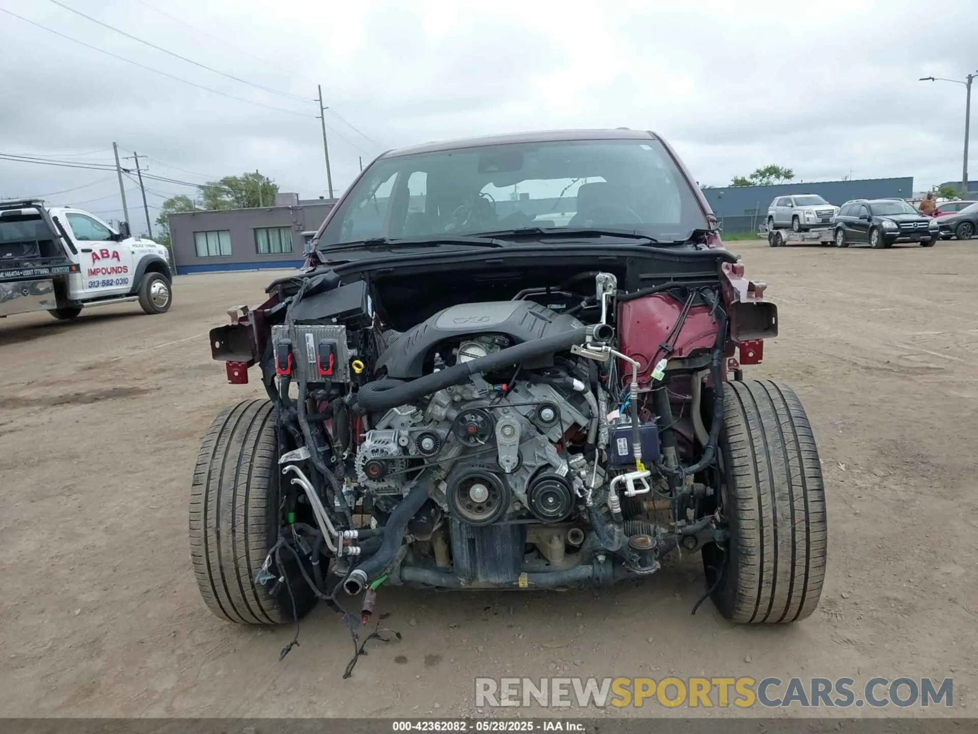 11 fotografías del automóvil dañado 1C4SDJCT9PC676027 DODGE DURANGO 2023