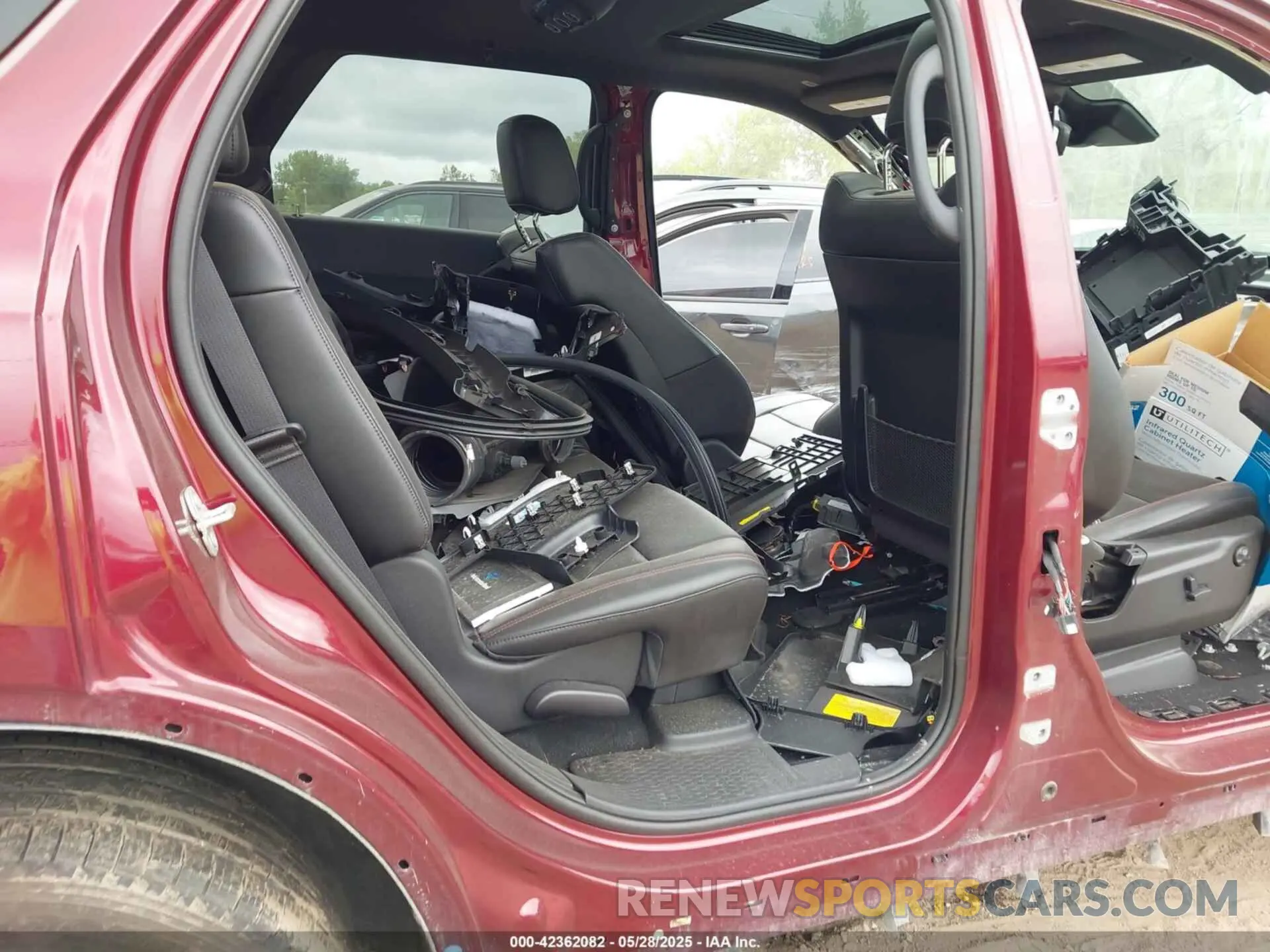 8 fotografías del automóvil dañado 1C4SDJCT9PC676027 DODGE DURANGO 2023