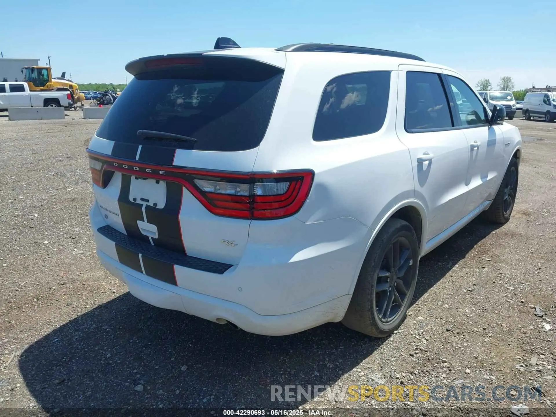 4 fotografías del automóvil dañado 1C4SDJCTXPC553725 DODGE DURANGO 2023