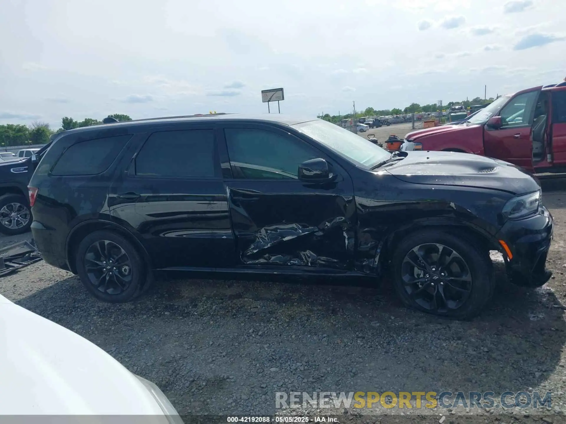 13 fotografías del automóvil dañado 1C4SDJCTXPC695055 DODGE DURANGO 2023