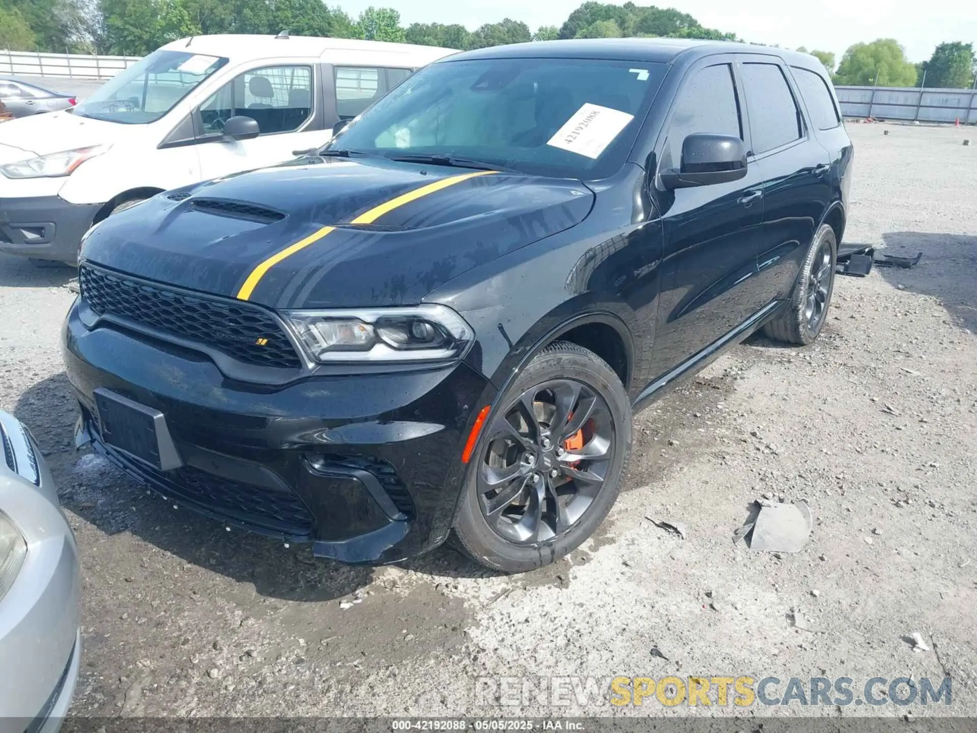 2 fotografías del automóvil dañado 1C4SDJCTXPC695055 DODGE DURANGO 2023