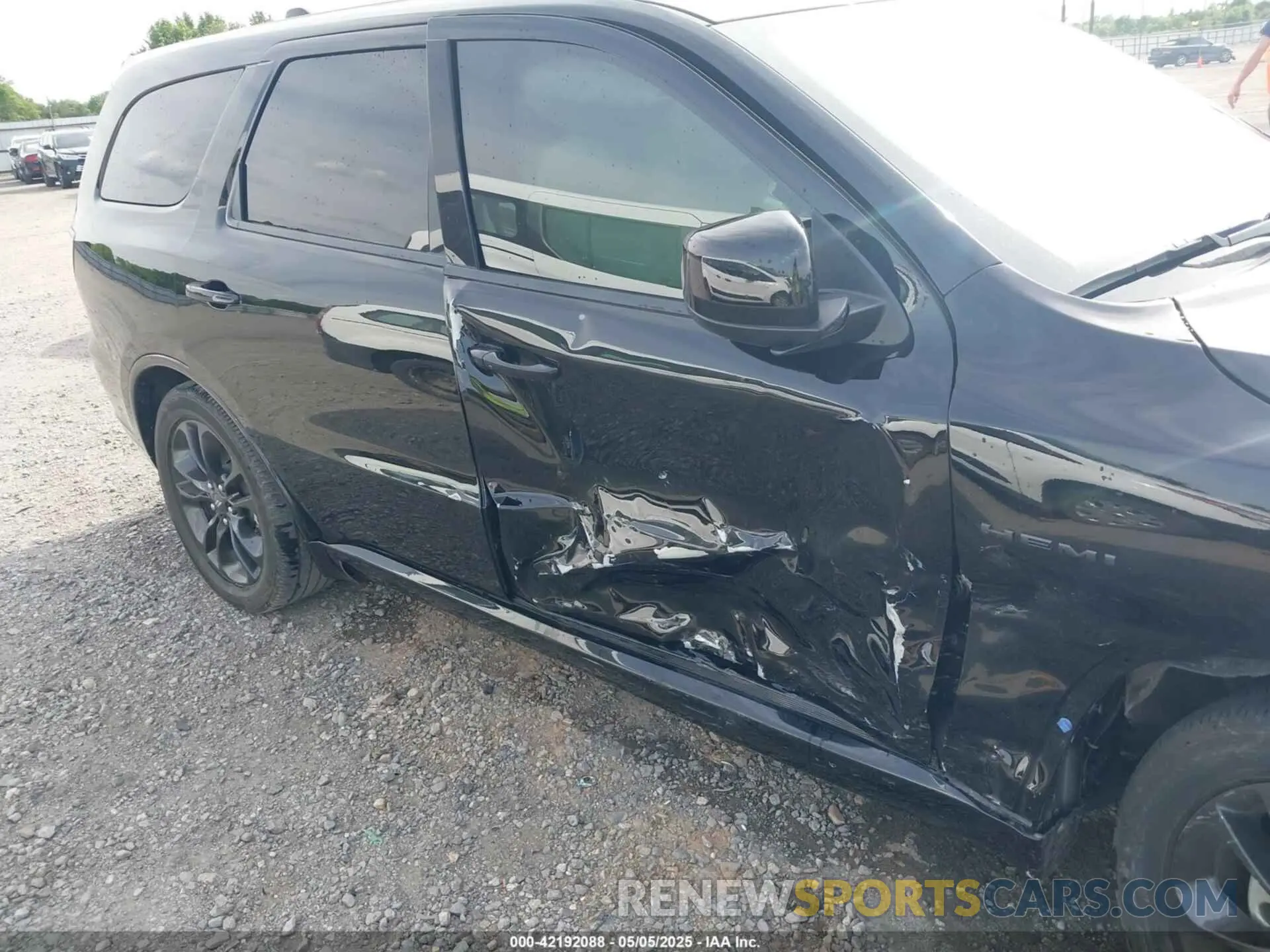6 fotografías del automóvil dañado 1C4SDJCTXPC695055 DODGE DURANGO 2023