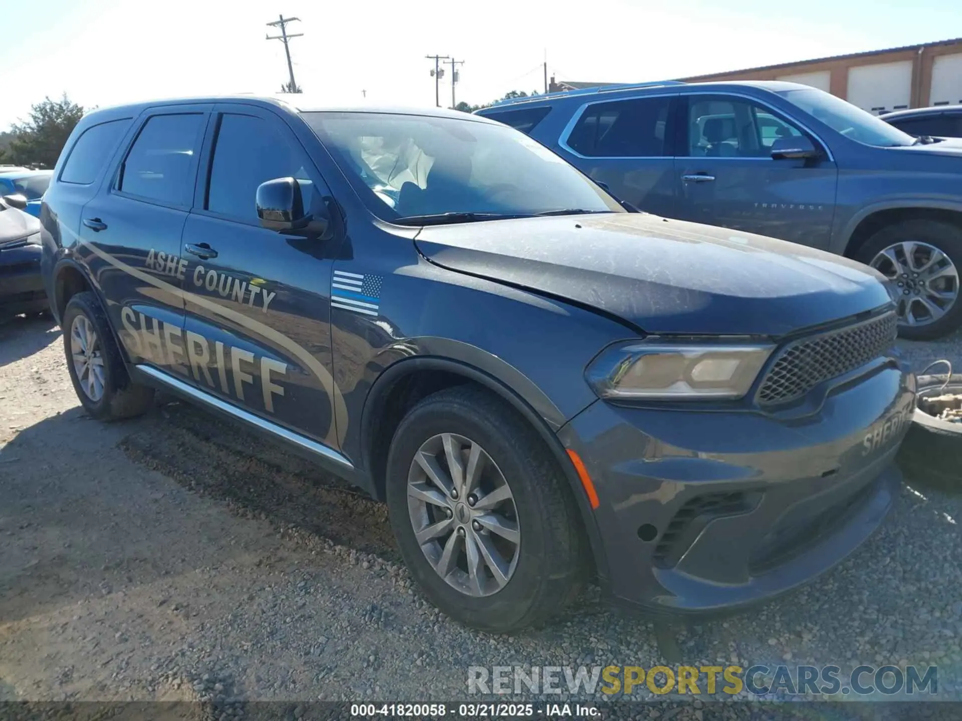 1 fotografías del automóvil dañado 1C4SDJFT0PC631411 DODGE DURANGO 2023