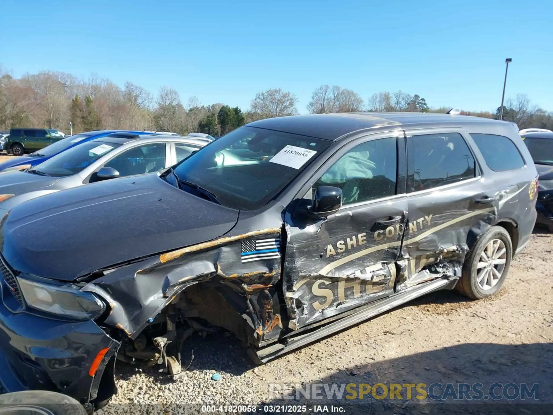 14 fotografías del automóvil dañado 1C4SDJFT0PC631411 DODGE DURANGO 2023