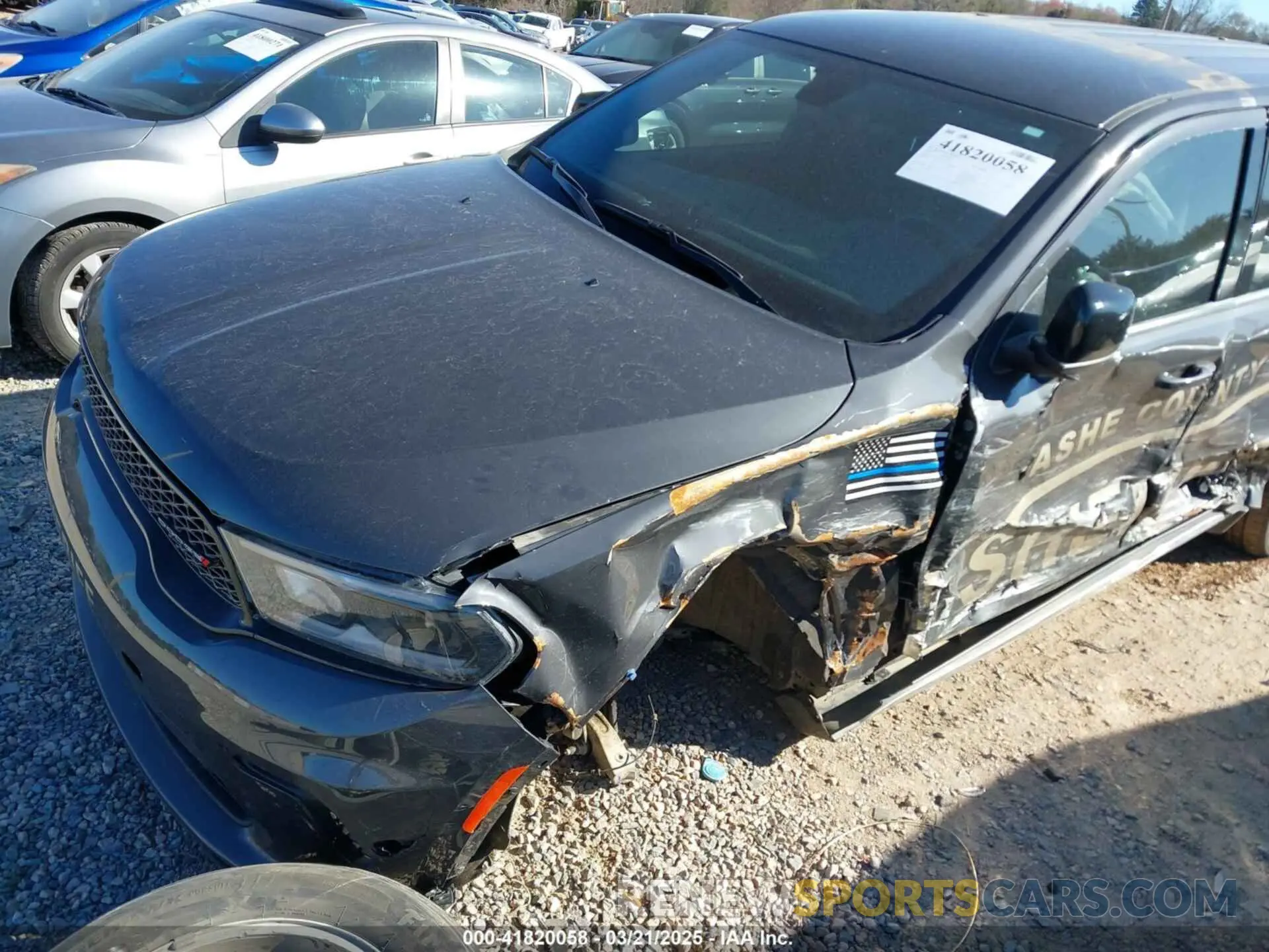 19 fotografías del automóvil dañado 1C4SDJFT0PC631411 DODGE DURANGO 2023