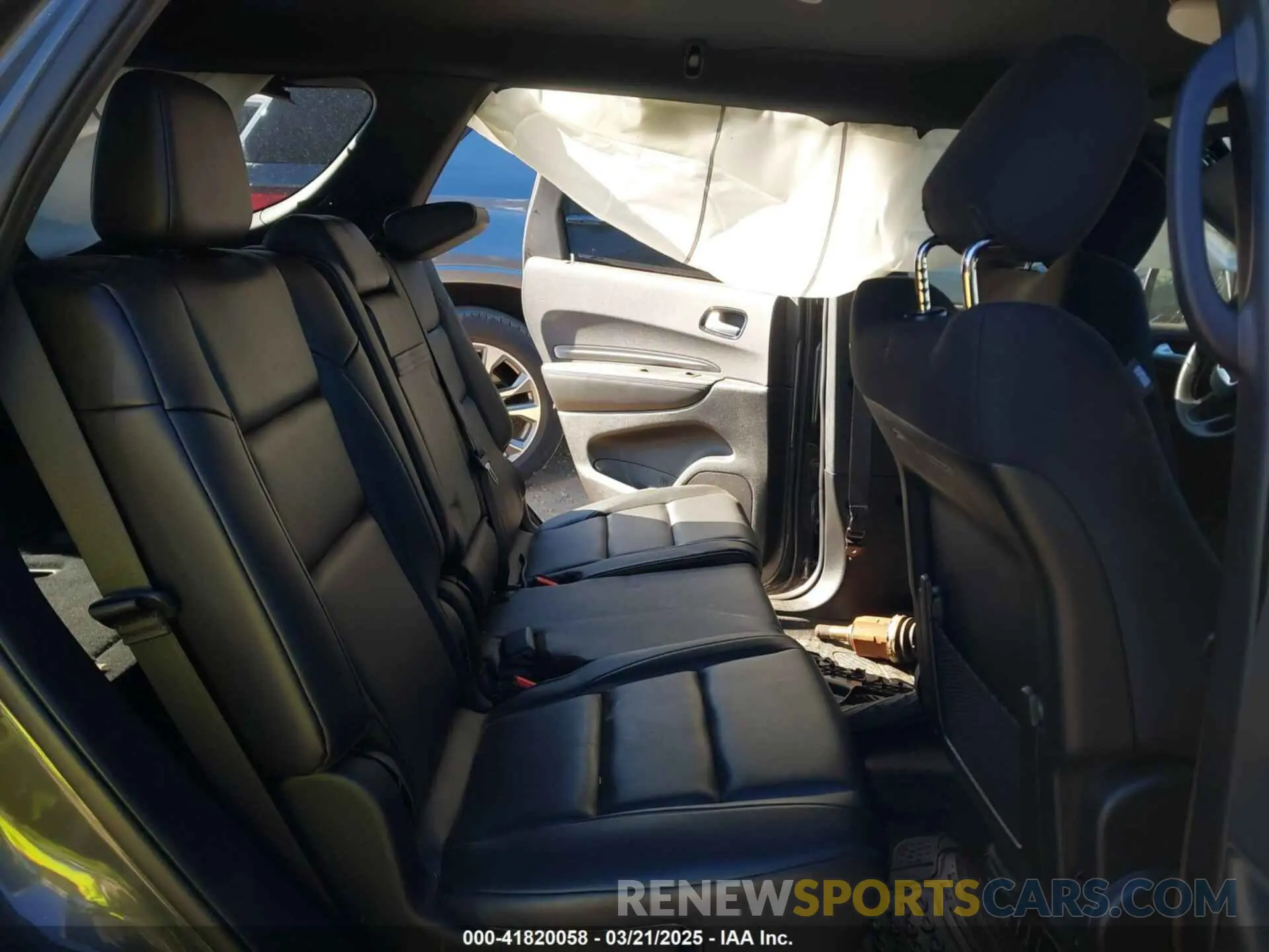 8 fotografías del automóvil dañado 1C4SDJFT0PC631411 DODGE DURANGO 2023