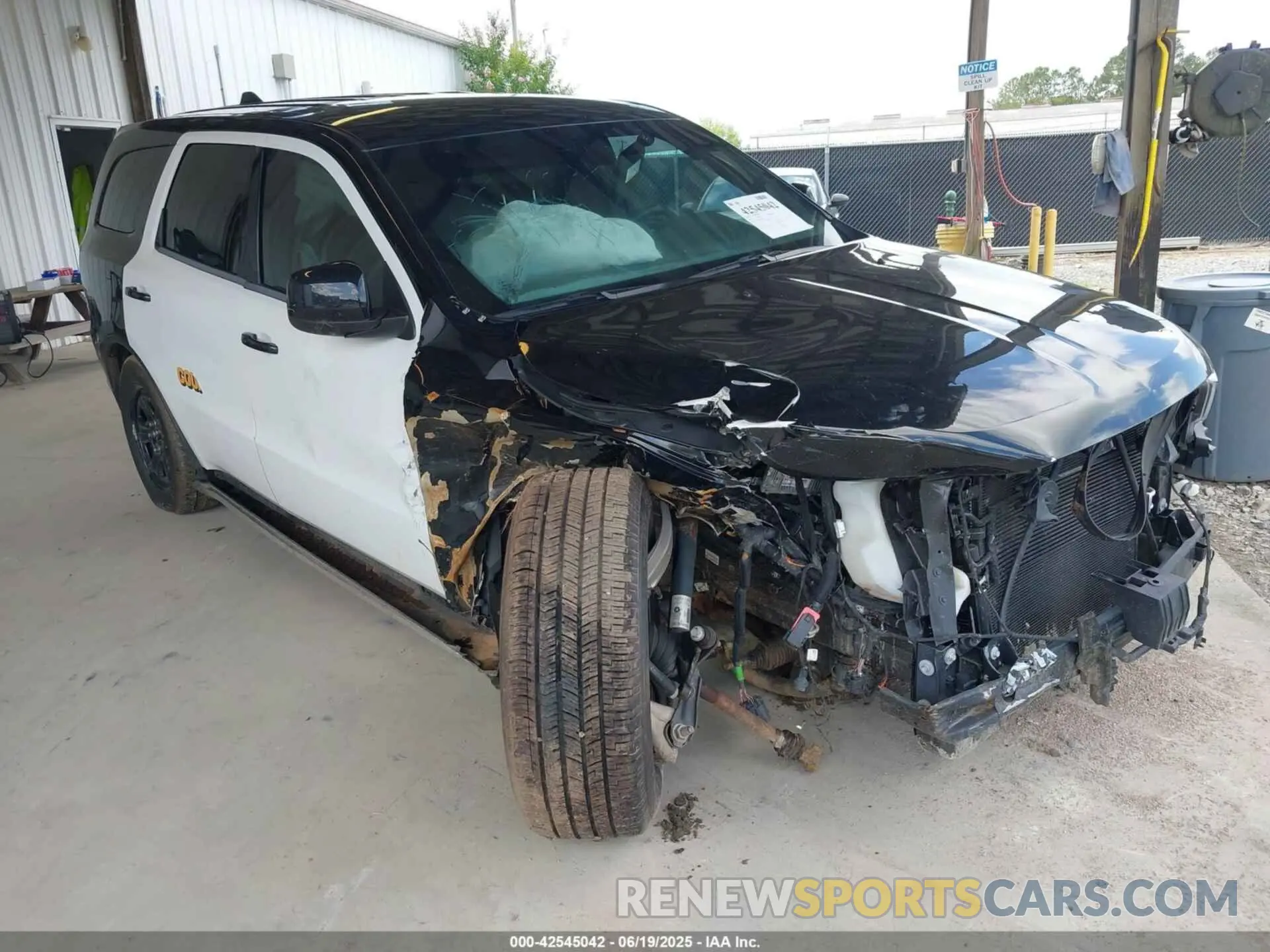 1 fotografías del automóvil dañado 1C4SDJFT1PC689883 DODGE DURANGO 2023