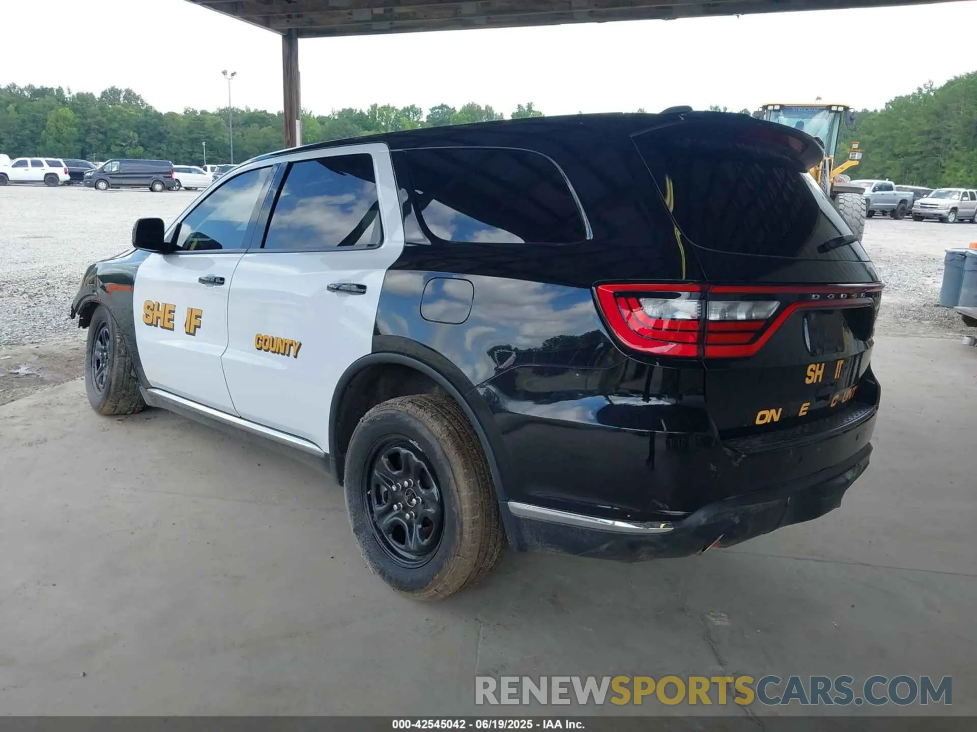 3 fotografías del automóvil dañado 1C4SDJFT1PC689883 DODGE DURANGO 2023