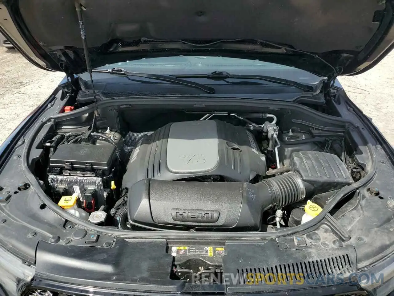 11 fotografías del automóvil dañado 1C4SDJFT7PC603797 DODGE DURANGO 2023
