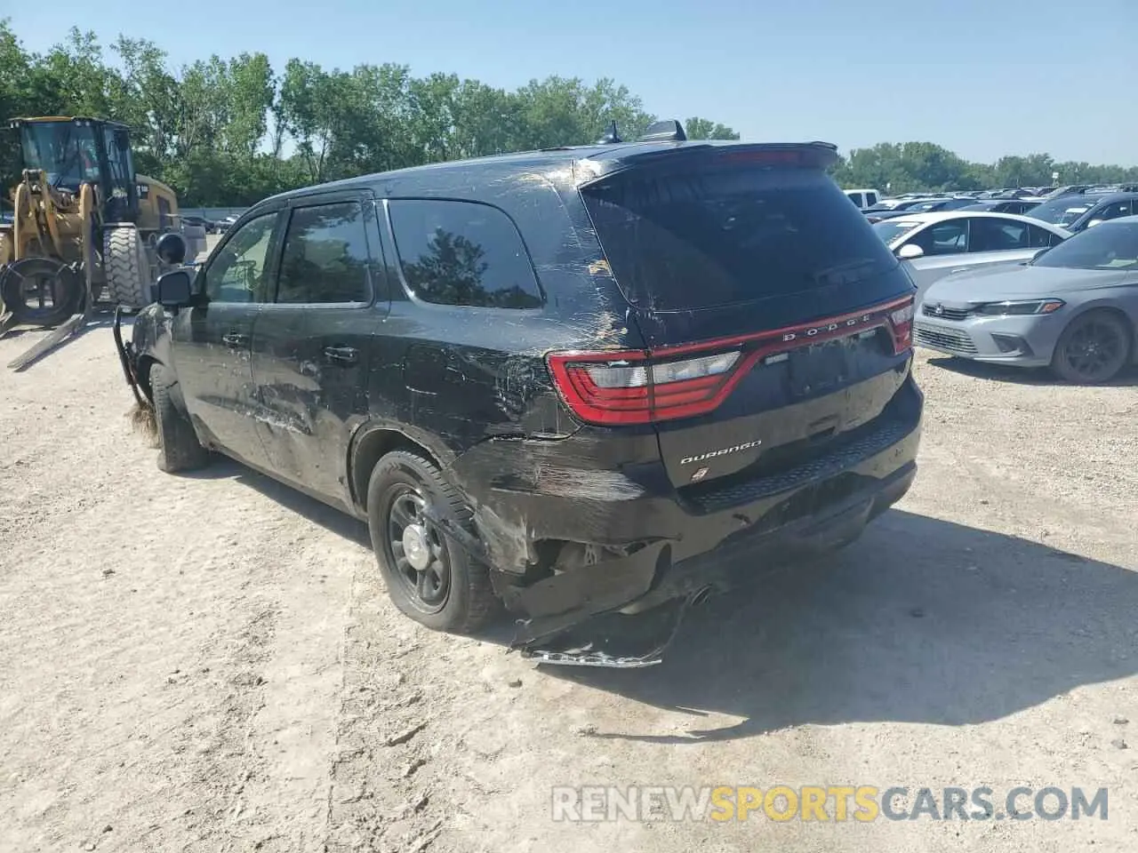 2 fotografías del automóvil dañado 1C4SDJFT7PC603797 DODGE DURANGO 2023