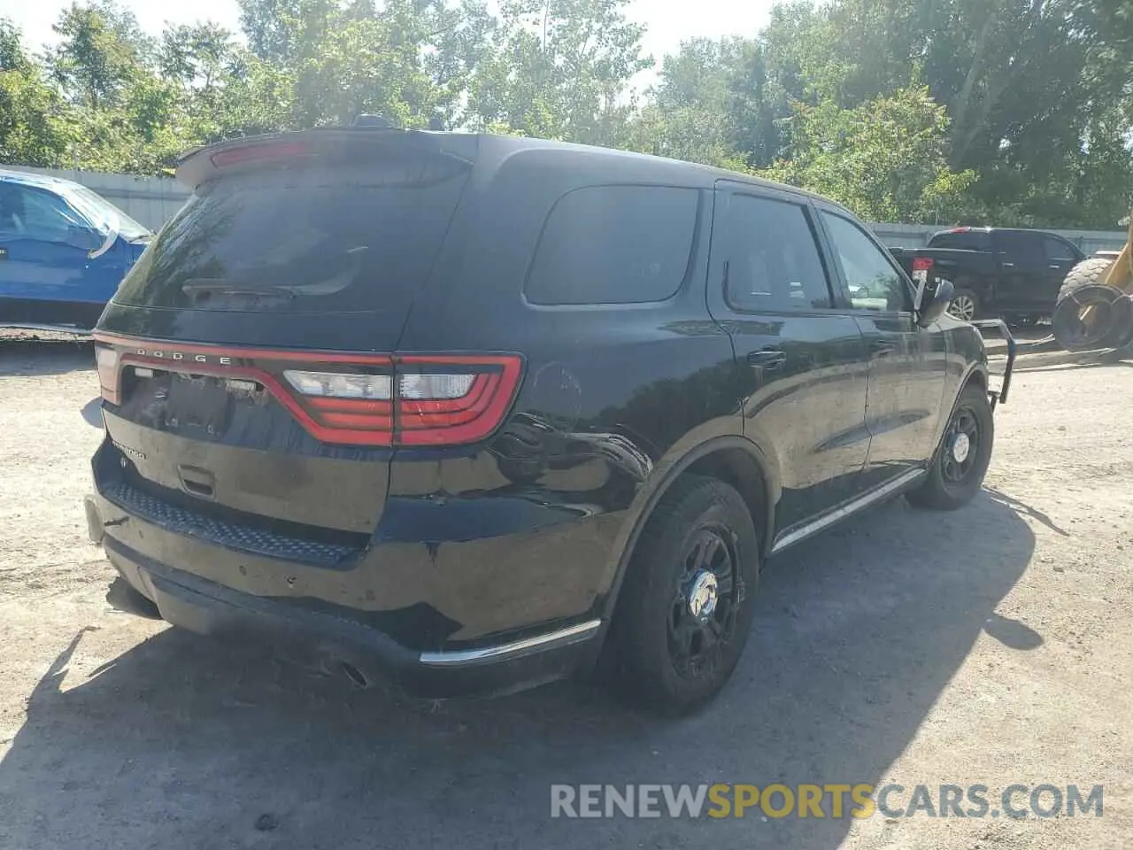 3 fotografías del automóvil dañado 1C4SDJFT7PC603797 DODGE DURANGO 2023