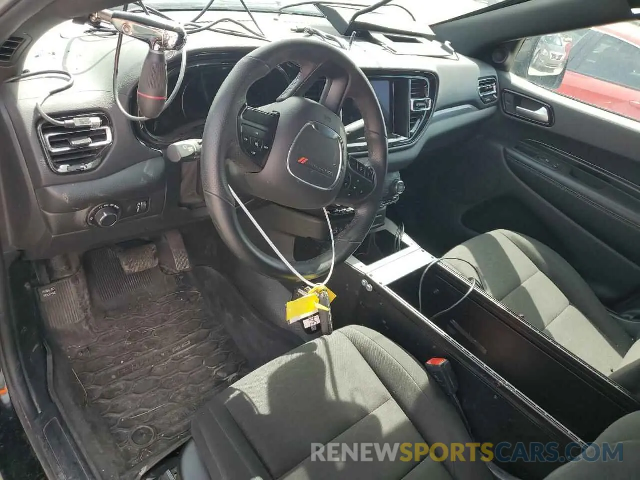 8 fotografías del automóvil dañado 1C4SDJFT7PC603797 DODGE DURANGO 2023