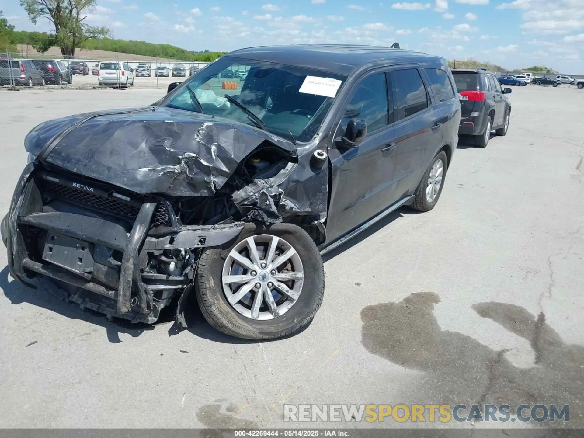 18 fotografías del automóvil dañado 1C4SDJFT7PC676233 DODGE DURANGO 2023