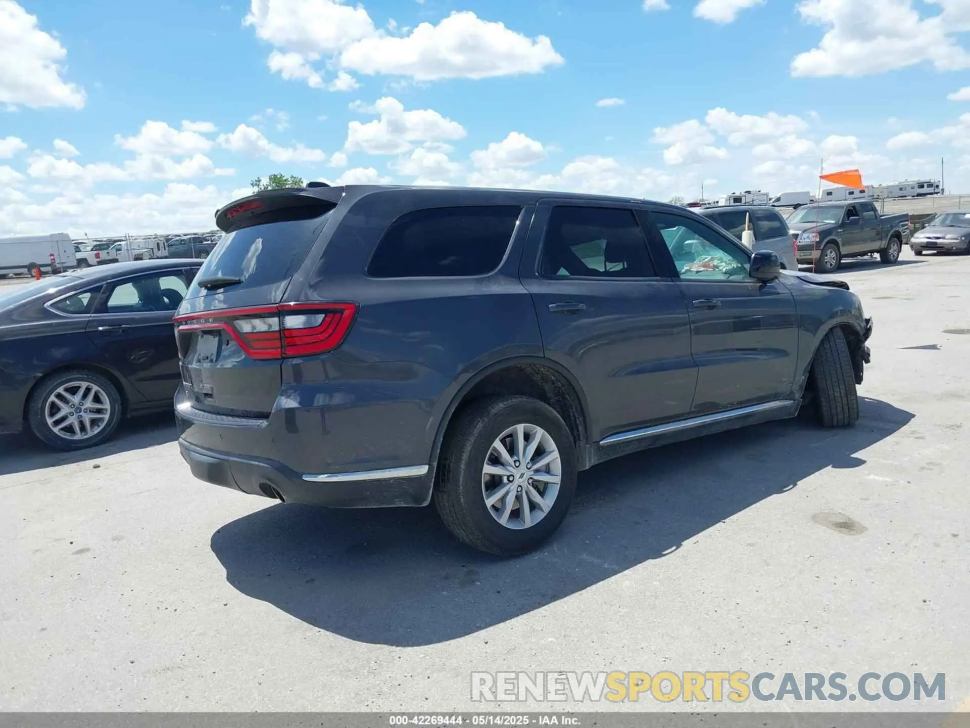 4 fotografías del automóvil dañado 1C4SDJFT7PC676233 DODGE DURANGO 2023