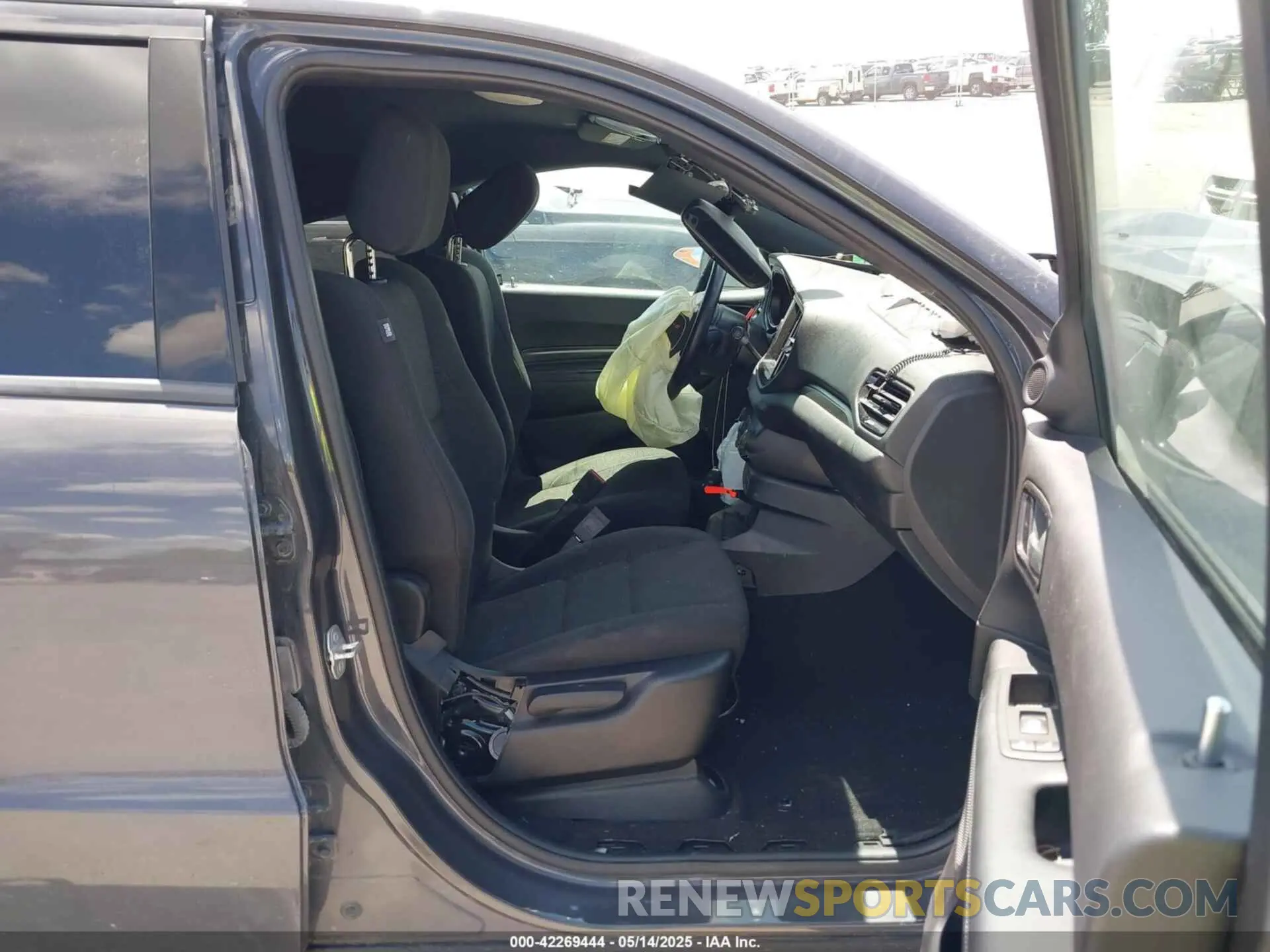 5 fotografías del automóvil dañado 1C4SDJFT7PC676233 DODGE DURANGO 2023