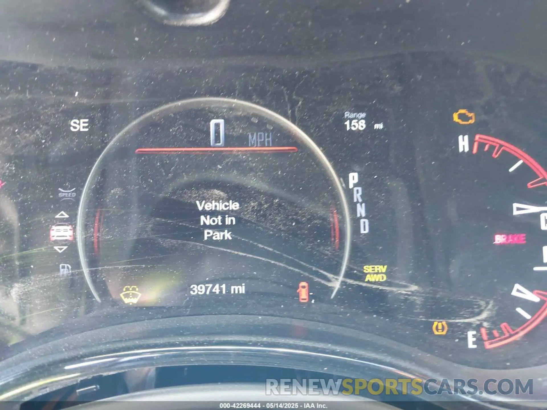 7 fotografías del automóvil dañado 1C4SDJFT7PC676233 DODGE DURANGO 2023
