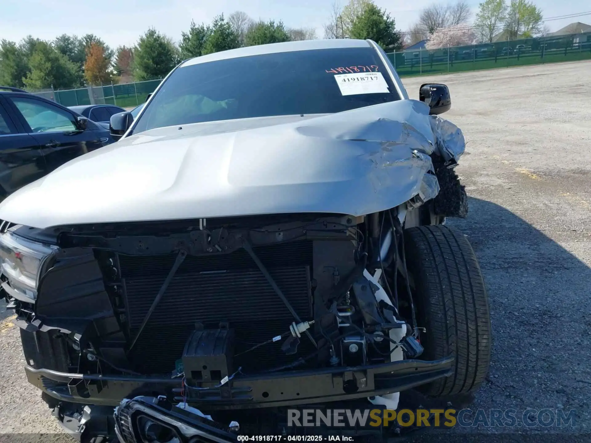 11 fotografías del automóvil dañado 1C4SDJFT9PC632122 DODGE DURANGO 2023