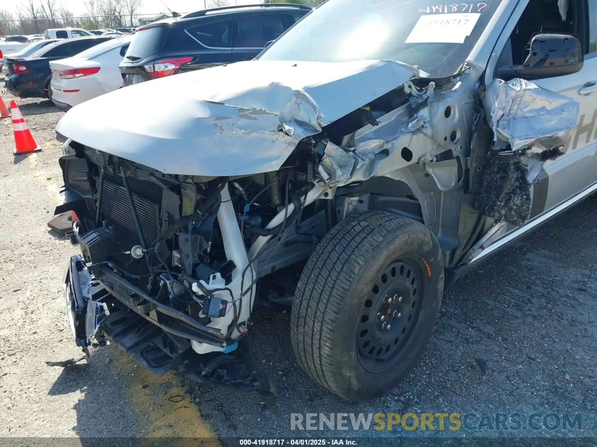 6 fotografías del automóvil dañado 1C4SDJFT9PC632122 DODGE DURANGO 2023