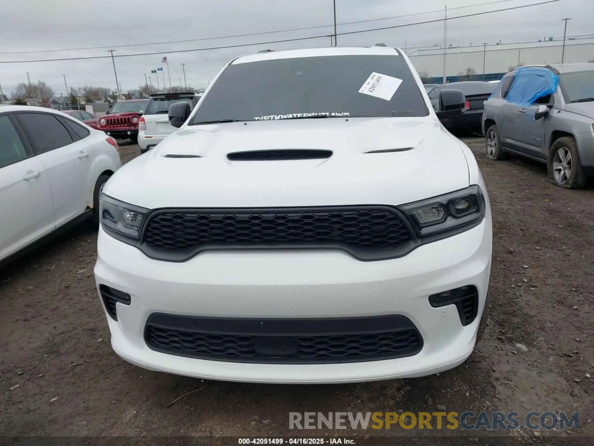 10 fotografías del automóvil dañado 1C4SDJGJ8PC715232 DODGE DURANGO 2023