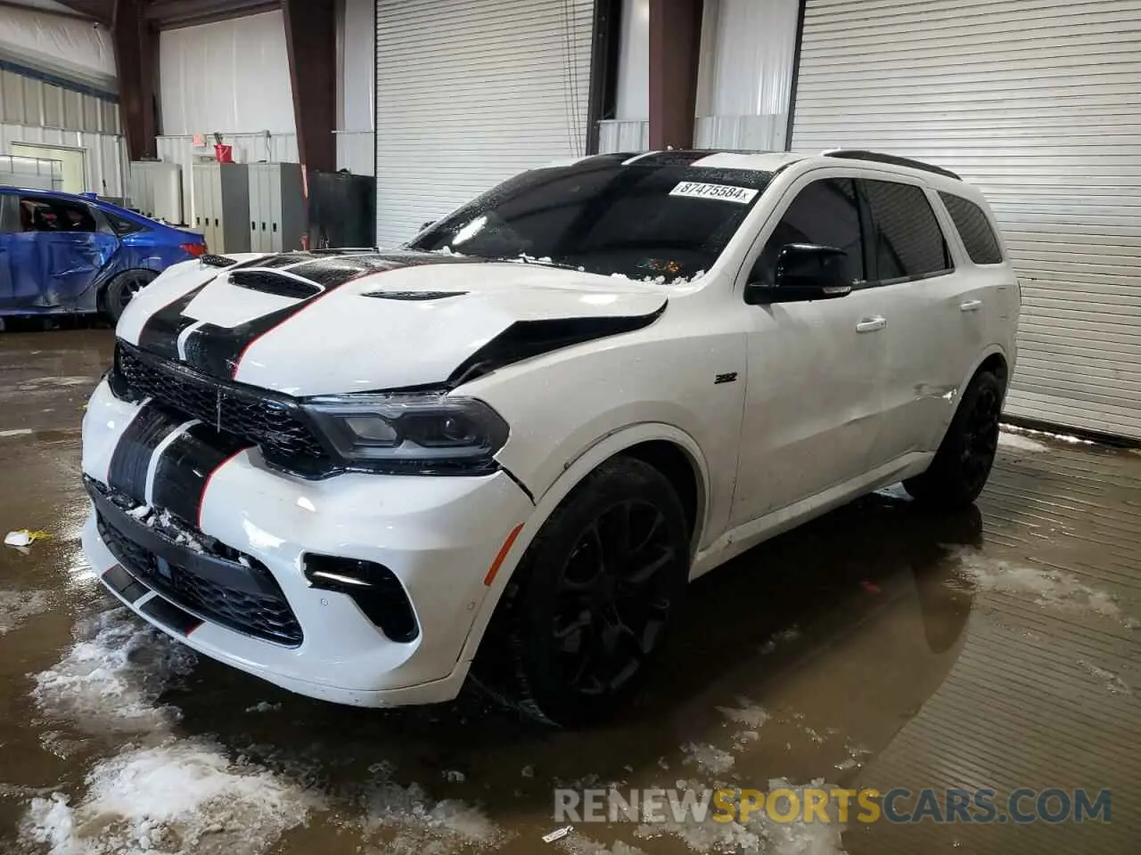 1 fotografías del automóvil dañado 1C4SDJGJ9PC585610 DODGE DURANGO 2023