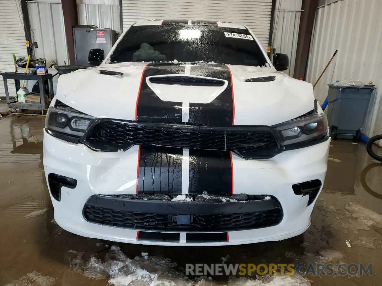 5 fotografías del automóvil dañado 1C4SDJGJ9PC585610 DODGE DURANGO 2023