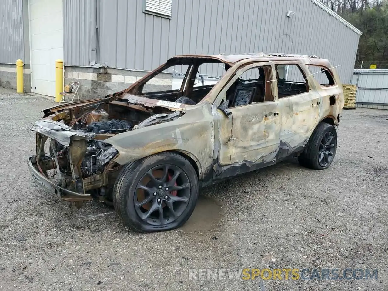 1 fotografías del automóvil dañado 1C4SDJGJ9PC691104 DODGE DURANGO 2023