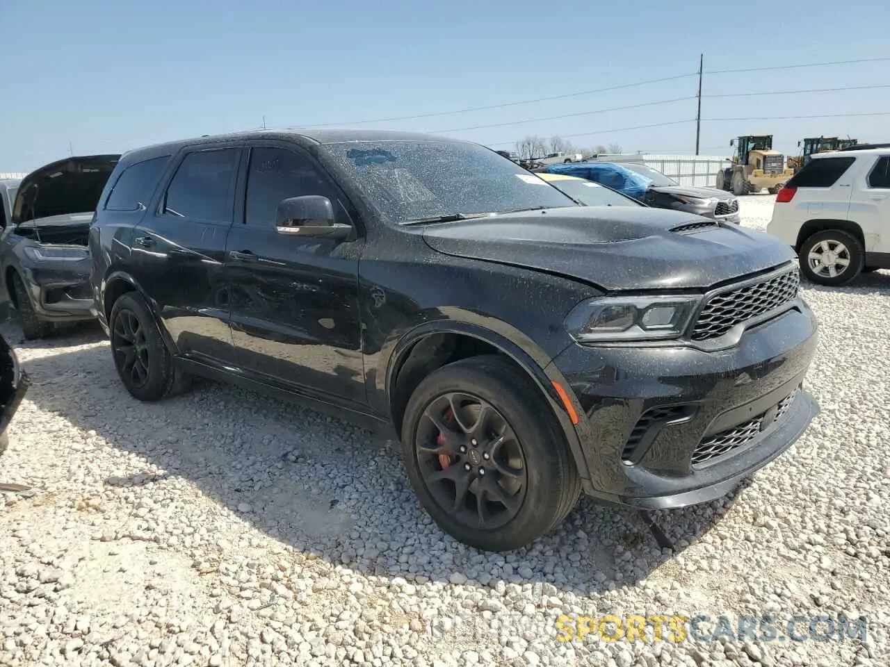 4 fotografías del automóvil dañado 1C4SDJH95PC689550 DODGE DURANGO 2023