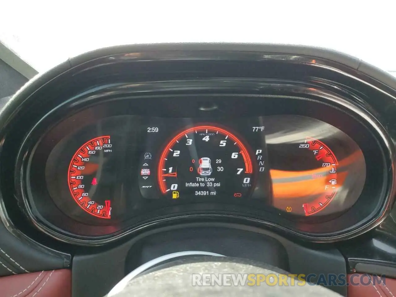 9 fotografías del automóvil dañado 1C4SDJH95PC689550 DODGE DURANGO 2023