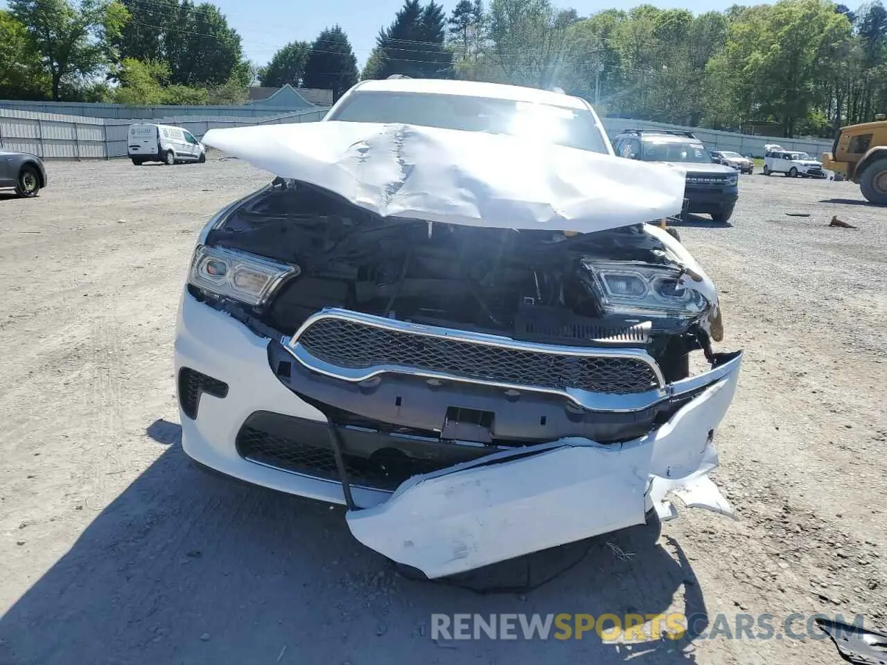 5 fotografías del automóvil dañado 1C4RDHAG6RC207025 DODGE DURANGO 2024